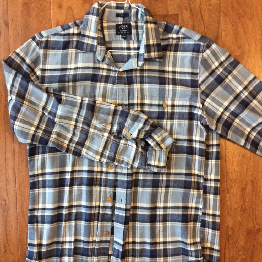 J Crew large slim fit flannel